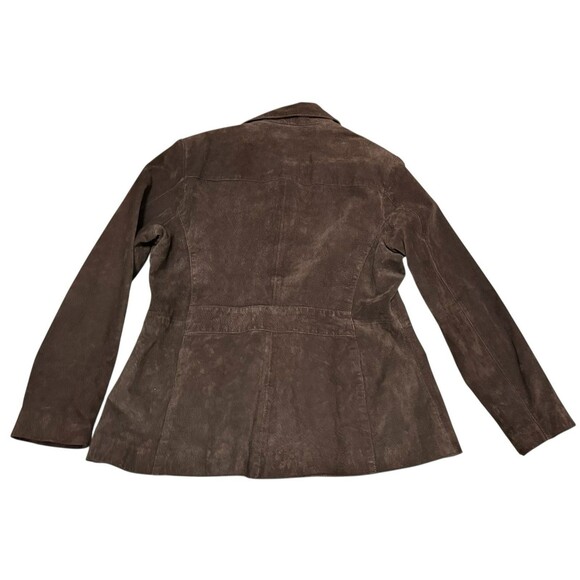 Wilson Leather VTG Brown Suede Shacket Jacket Women’s XL - Picture 2 of 5